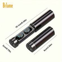 Briame Wireless Bluetooth Earbuds With LED Battery Display, Hi-Fi Stereo Sound Quality, Smart Touch Control, Auto Pairing, Built-In Mic, Lightweight In-Ear Design For Sports, Travel And Daily Use, 300mAh Battery - View 2