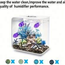 Multi-Color Fish-Shaped Aquarium Cleaner - No Battery Required, Suitable For Freshwater And Saltwater, Enhances Clarity And Promotes Fish Health, No Electronics, Filter System Accessory - Elbow - View 5