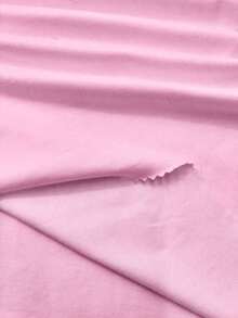 Top corto azul marino para mujer, top tubo casual ajustado adecuado para el verano - Rosa Pálido - Ver 3