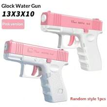 Pistola de agua de doble cara, juguete de broma de rociado inverso, pistola de agua creativa para peleas de agua - Multicolor - Ver 18
