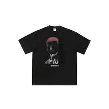 Camiseta unisex con estampado de dibujos animados de anime "Slams-Dunks-Hanamichi-Sakuragi-The-First", estilo urbano y casual de verano. - Negro - Ver 1