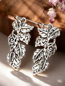1 Pair Elegant Earrings Suitable For Teenagers, Suitable For Daily Decoration, Party Jewelry Or Birthday Gift - 1# - View 3