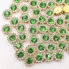 50 Pcs/Bag 12mm Sunflower Water Drop Pearl Flower Disc DIY Hair Accessories Accessories - Multicolor - View 9