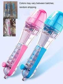2.6mm Pixel Art Automatic Mechanical Pen, Ergonomic Grip Design Comfortable And Practical, Transparent Shell Enhances Visibility - Multicolor - View 6