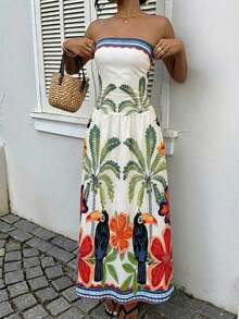 Women Midi Dresses - 彩色 - 查看 5