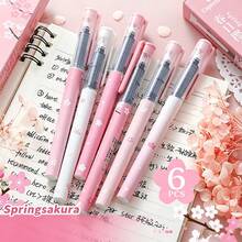 Bộ 6 bút bi mực nước đen và bút gel khô nhanh, ngòi 0.5mm, viết trơn tru, thích hợp cho văn phòng, lớp học, nhà, thi cử. Bộ bút bi và bút gel, quà tặng văn phòng phẩm ngày lễ, quà tặng tựu trường. - Bộ - Xem 8
