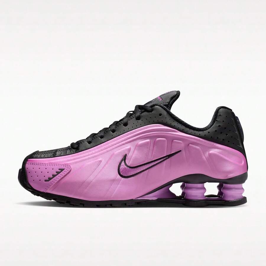 Giày thể thao nữ NIKE SHOX R4 cổ thấp AR3565-014 - Hồng - Xem 1
