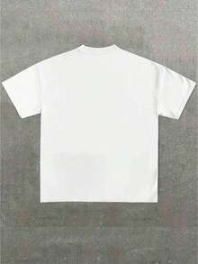 1 Piece Of Women's Summer T-Shirt, "The Prettiest Girl In The Morgue", White T-Shirt With Fun Graphic, Casual, Soft, Pure Cotton, Printed, 180g, 100% Cotton. - 黑色 - 查看 7