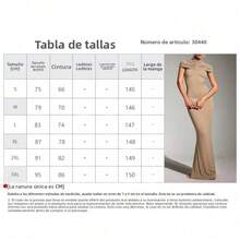 French Maxi Dress With Straps, Plain, Spring 2026, Elegant Fitted Cut - 卡其色 - 查看 6
