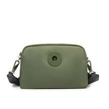 New Spanish Women's Handbag Manufacturer Foreign Trade Bimba Letter Print Simple Nylon Shoulder Crossbody Bag For Women Lola - Tím - Xem 5