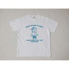 That Wasn't Very Smart Of You, Buddy. Funny T-Shirt, Meme T-Shirt, Awesome T-Shirt, Weird T-Shirt, , Graphic T-Shirt - High Quality. - 白色 - 查看 3