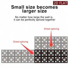 10pcs/Pack Japanese Floral PVC Floor Stickers, Self-Adhesive, Removable, Waterproof, Scratch-Resistant. These Ready-To-Use Decorative Items Have A Natural Appearance, Suitable For Bedroom, Living Room And Kitchen. - 10Pcs - View 7