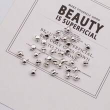 100pcs Decorative Bells, DIY Craft, Holiday Decor, Dog Collar Accessories, Phone Strap Accessories, Suitable For Halloween And Christmas - One-word Bell - View 11