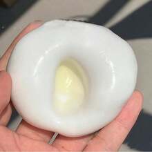1pc Macaron Color Round Squishy, Soft TPR Material, Bouncy And Soft, Slow Rebound Comfortable Stress Relief, Fresh Macaron Color Palette With Rounded Healing Design, Office Relaxation Tool For Workers, Compact And Portable, Space-Saving, Great For Desk Fidgeting And Commuting To Relieve Anxiety And Stress, Fun Workplace Stress Relief Gift - Multicolor - View 3