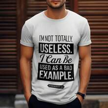 I'not Totally Useless-Shirt - Black - View 7