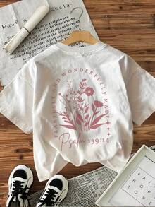 Women's T-Shirt For Spring And Summer - White - View 2
