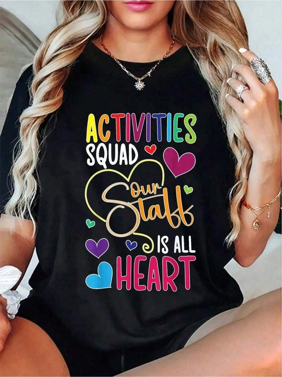 GiftCamiseta de manga corta con cuello redondo para mujer, con estampado de taza de café y "Necesito Cafecito", para uso casual, regalo para amantes del café, suave.Soft - Negro 2 - Ver 1