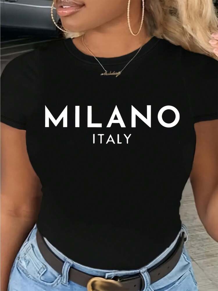 Women T-Shirts - Black - View 1