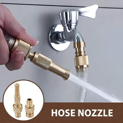 Bộ chuyển đổi vòi tưới vườn nhanh, khớp nối kép có khóa an toàn, phụ kiện bền chắc chống rò rỉ cho súng phun nước, vòi và bình xịt, lý tưởng cho việc làm vườn và sử dụng ngoài trời.