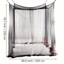 Extra Large Outdoor Camping Mosquito Net Canopy, Portable Four-Sided Mesh Single Door Tent For Camping & Travel - Outdoor Mosquito Net - View 13