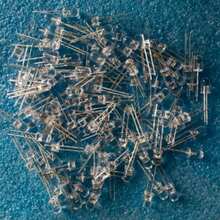 5mm LED灯珠，直插式高亮度红/黄/白发光二极管 - 多色 - 查看 10