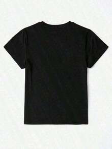 Camiseta Casual 1 pieza para mujer, estilo retro de los 80, de corte holgado, con estampado de pato coqueta, lazo y flores, de algodón suave, manga corta, estilo casual urbano para mujer, 180g - Camisetas de verano de manga corta con estampado gráfico para mujer, bonitas camisetas casuales de playa, conjunto dulce para el Día de la Madre, camisetas gráficas, camisetas gráficas occidentales, ropa para hombre, camisas para hombre, camisetas gráficas, ropa de mujer, tops de verano, ropa de verano, camisetas gráficas, 100% algodón, duradera. - Negro - Ver 4