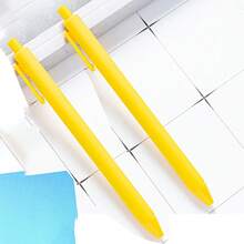 Bút bi nhựa khắc chữ/logo theo yêu cầu, bút bi nhiều màu sắc, màu Macaron, chất liệu nhựa, mực đen, có thể tùy chỉnh chữ, bút sáng tạo, bút quảng cáo, bút dùng cho sinh nhật/lễ hội - Nhiều màu - Xem 47