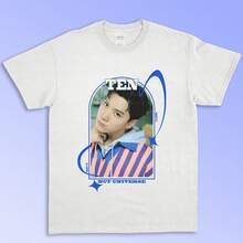 Ten  T-Shirts, Vintage Style Music T-Shirts For Women: A Collection That Includes Casual Tees, Tops, And T-Shirts Ideal For Everyday Wear. Made With Lightweight And Breathable Fabrics, These Garments Feature A Vintage-Inspired Aesthetic, Making Them A Great Choice For Both College Life And Everyday Outfits. The Designs Are Charming And Pretty, With A Comfortable And Flattering Cut. Thanks To Their Classic Style, Soft-To-The-Touch Fabrics, And Pleasant Feel Against The Skin, These Garments Have A Distinctive Mexican-Inspired Flair. - 白色 - 查看 7