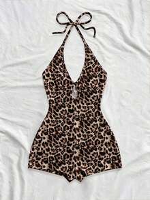 Nuevo mono mini con tirantes de punto multicolor a rayas, sin espalda, adecuado para otoño/invierno, Halloween, Año Nuevo, carnaval, fiesta, cita, té de la tarde, playa, como capa o prenda exterior - Multicolor 6 - Ver 3