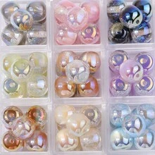 5pcs Multi-Color Baby's Breath Acrylic Beads With Holes, DIY Jewelry Making Supplies For Bracelet, Necklace, Handcraft Beading, Loose Beads Accessories - DIY Beads - View 1