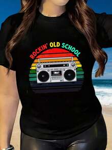 Women T-Shirts - Black - View 1