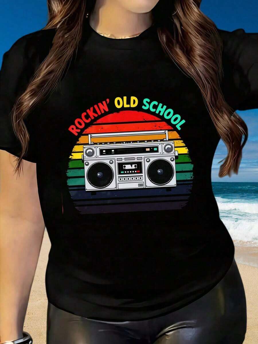 Women T-Shirts - Black - View 1