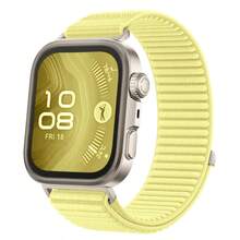 华为 Fit5 编织表带，也适用于华为 Watch Fit5/5Pro/Fit4/4Pro/Fit3，可调节柔软透气尼龙表带，也适用于华为 Fit4 编织尼龙表带，男女皆宜，学生适用 - 彩色 - 查看 31