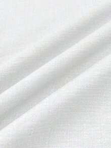 Camiseta de tirantes de algodón de unicolor y versátil para mujer, adecuada para primavera y verano - Blanco - Ver 7