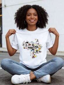 Women T-Shirts - White - View 3