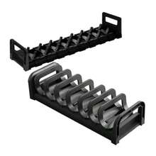 BESTYASH 2 Piezas Organizador Ajustable para Platos y Utensilios con Drenaje Estante Multiusos para Cocina Resistente al Agua y de Limpiar Encimera - Multicolor - Ver 1
