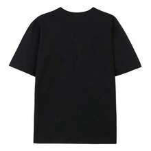 Women's Fashionable Creative T-Shirt With Fun Design, Lightweight And Round Neck - Black - View 4