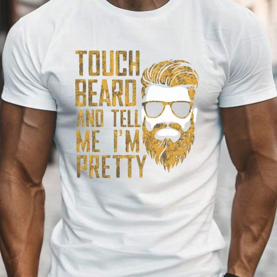 Camiseta impresa para hombres y mujeres - Blanco - Ver 1