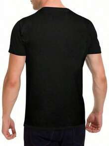Camiseta de hombre Ben Drankin 4 de Julio con la bandera de EE. UU., 100% algodón, suave y transpirable, de manga corta, perfecta para uso diario, actividades al aire libre, trabajo y deportes, cómoda para usar todo el día. RLGK - Blanco - Ver 2