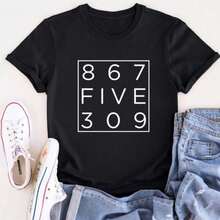 Retro 80s T-Shirt, Funny Music T-Shirt, Tutone, T-Shirt For Music Lovers, Music Gift, Retro Gift T-Shirt, Funny Gift Cotton T-Shirt FOG4 - 黑色 - 查看 10