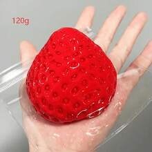 Đồ chơi bóp giảm căng thẳng hình quả dâu tây với họa tiết bông tuyết, chất liệu silicon mềm mại, đồ chơi giải tỏa áp lực dành cho thanh thiếu niên và bạn bè, quà tặng sinh nhật. - Nhiều màu - Xem 11