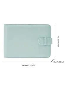 1pc Customizable Content Ribbon Solid Color Album Holds 40 6-Inch Photos, Suitable As Gift For Valentine's Day, Christmas, New Year - Multicolor - View 3