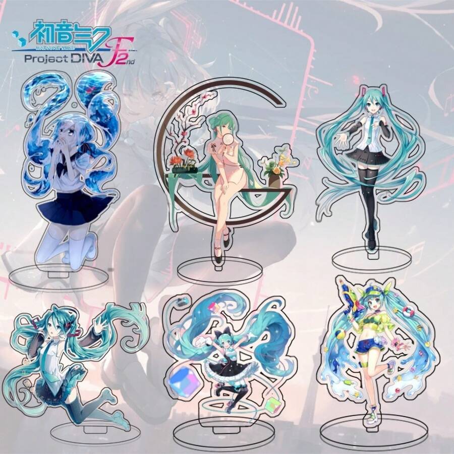 Big Acrylic Stand Anime Peripheral Cartoon Stereo Desktop Ornament Table Decoration Collectible Gift - 15 - Xem 1