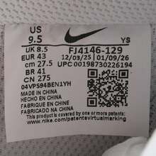 Nike Giày thể thao nam AIR FORCE 1 '07, kiểu dáng cổ thấp FJ4146-129 - Đen và trắng - Xem 8