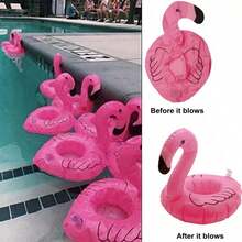 1pc/6pcs Floating Drink Holders For Pool, Suitable For Cans, Cups And Bottles - Fun Adult Pool Party Accessories - Inflatable Cup Holder - View 4