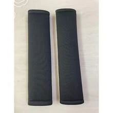 Bộ 1 cặp miếng đệm dây an toàn ô tô, màu đen, bằng cotton mềm mại, dùng cho dây an toàn vai của ghế xe hơi dành cho người lớn và trẻ em. - A - Xem 4