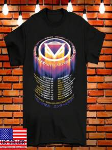 Shikari European Tour Commemorative T-Shirt, Sizes S-5XL - Black - View 1