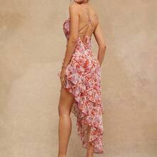 Women Midi Dresses - Black - View 5