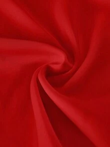 1 pieza Camiseta sin mangas casual y sexy color burdeos para mujer, adecuado para el verano - Rojo - Ver 5