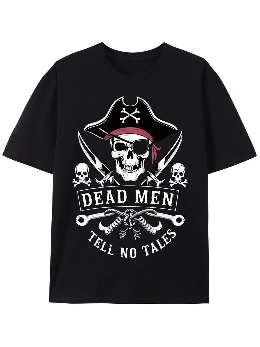 Nueva camiseta de manga corta para mujer de 180 g,% algodón - Camiseta casual versátil con estampado de verano para hombre - Camiseta con estampado de verano para parejas - Unisex - Regalo para vacaciones - negro - Ver 1